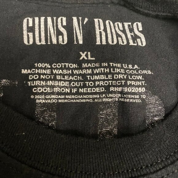 Guns N’ Roses 2020 Tour Long Sleeve Graphic Tee – Size XL – Made in USA - Picture 11 of 11